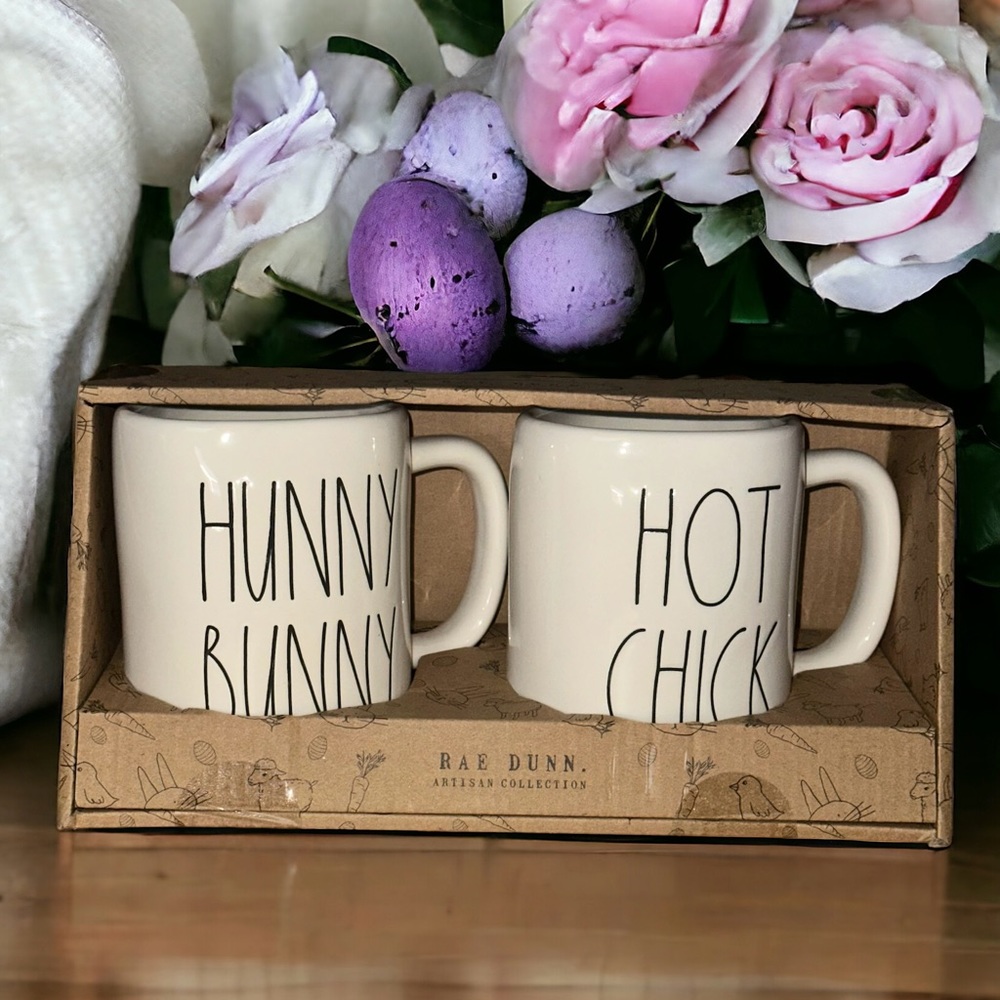 Rae Dunn Easter Coffe mug gift set